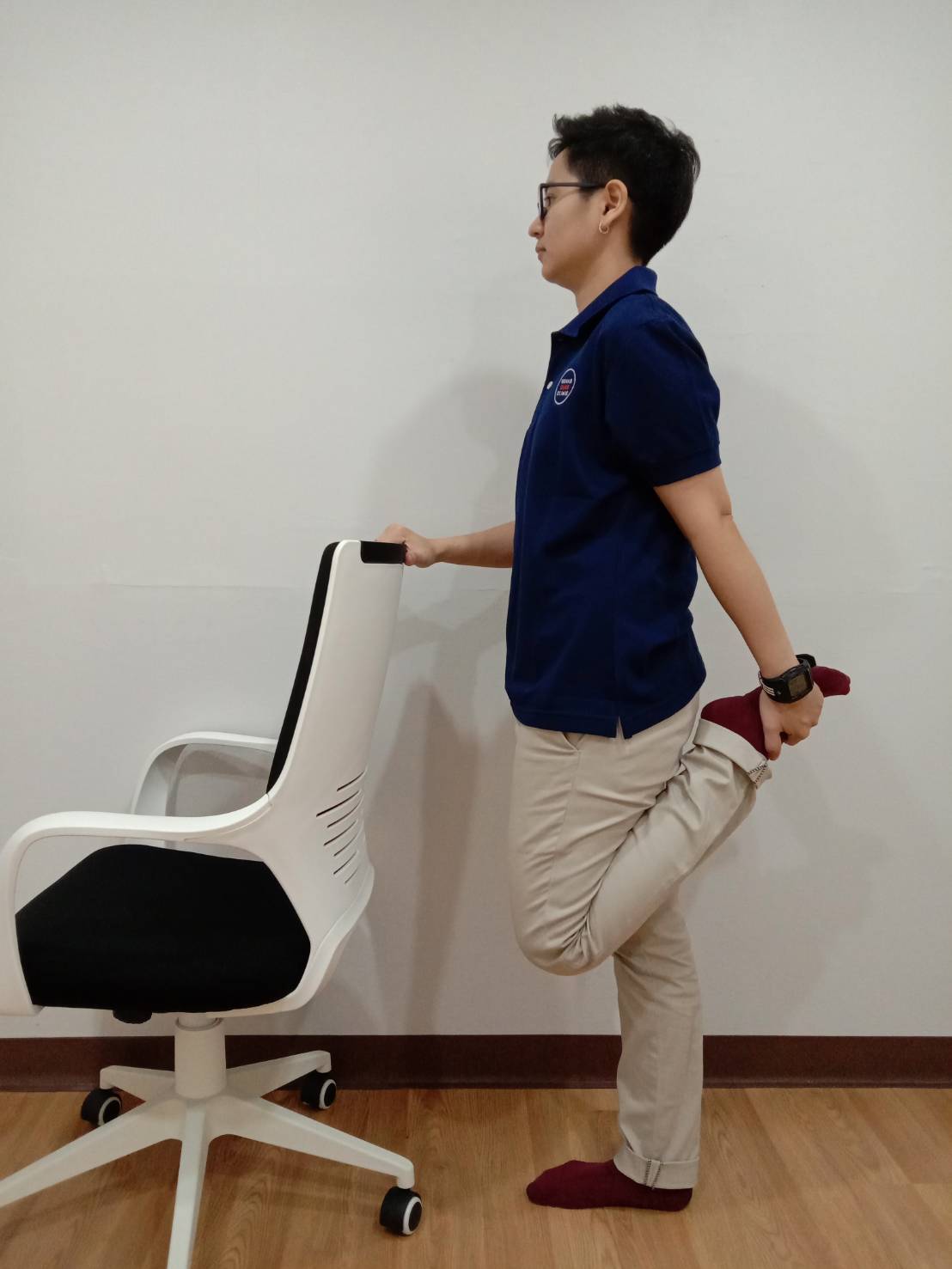ท่ายืดกล้ามเนื้อต้นขาด้านหน้า